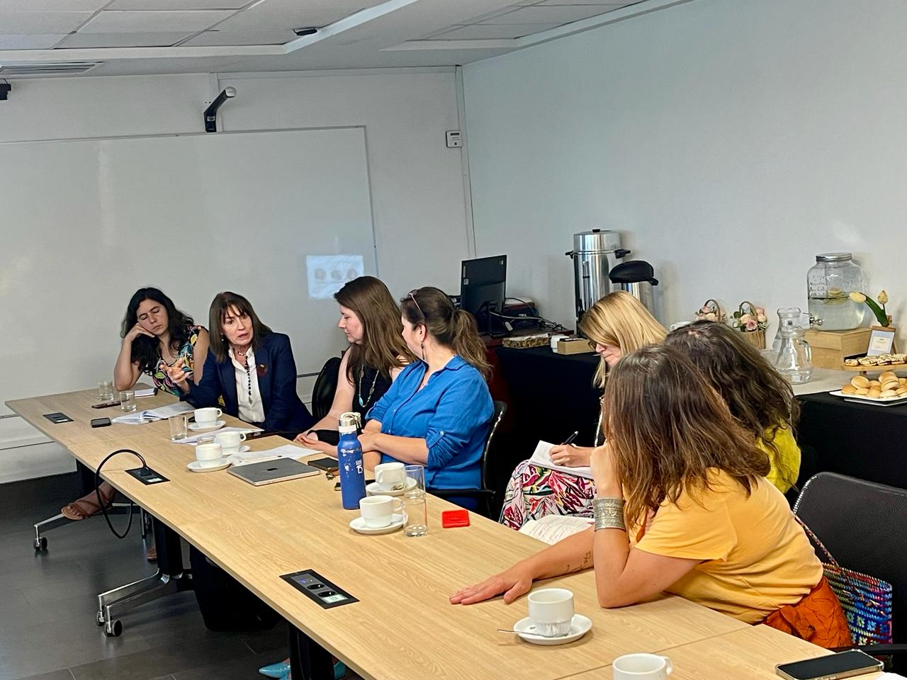 Fotografía 4 — Alejandra Mizala y académicas del CIAE presentaron evidencia inédita sobre brechas de género en educación